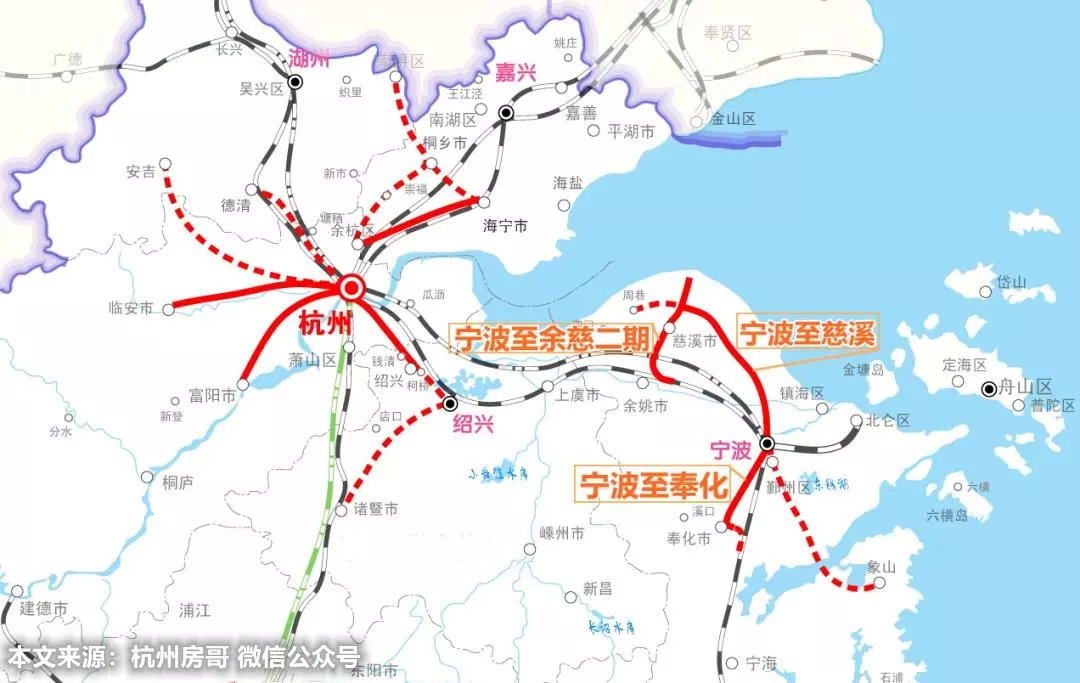 宁波北仑最新铁路规划