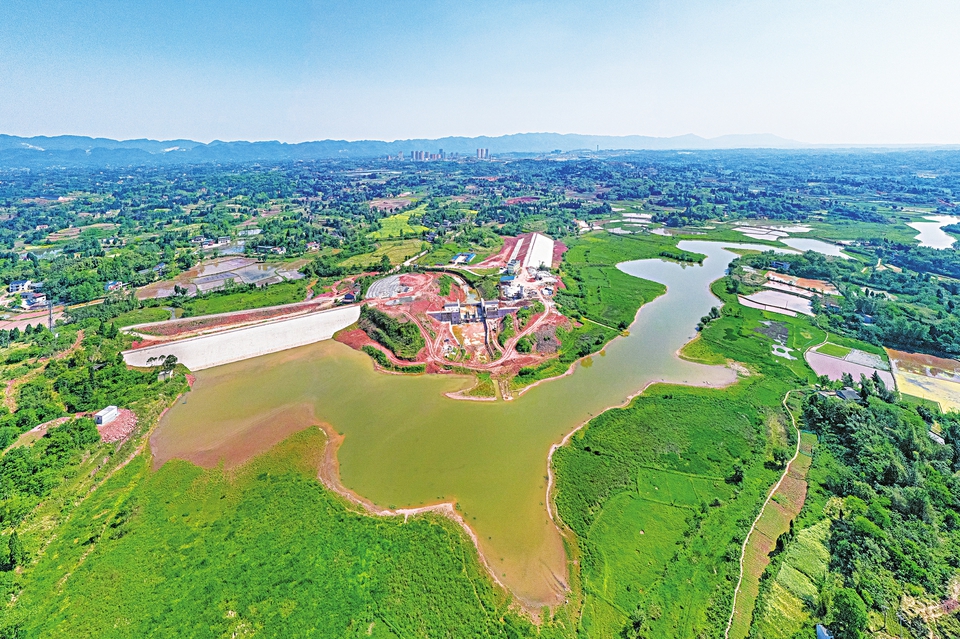 大足区胜天湖水库最新