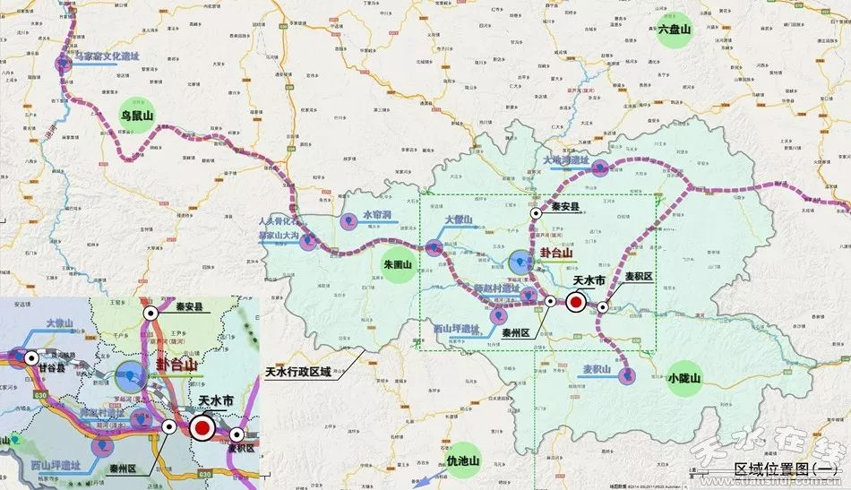 天水市最新规划图