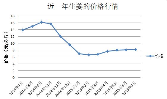 姜价格的最新消息
