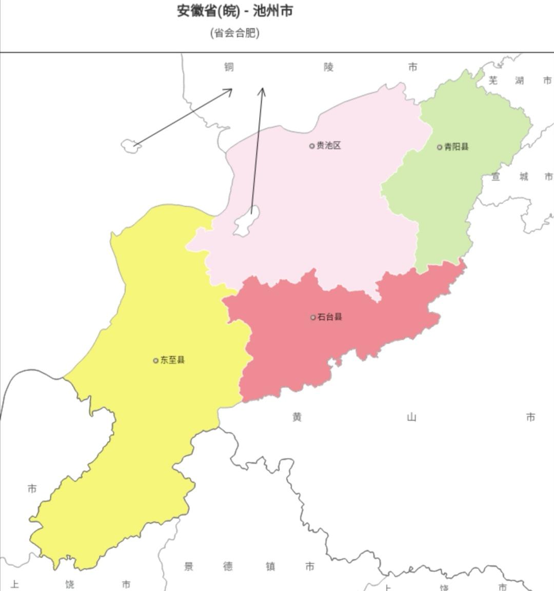 安徽省最新行政区划图