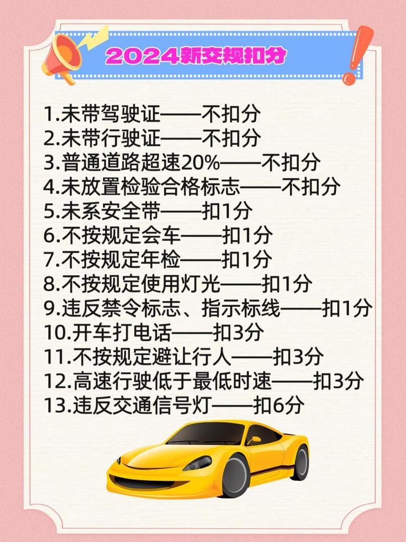 2024年最新交通法