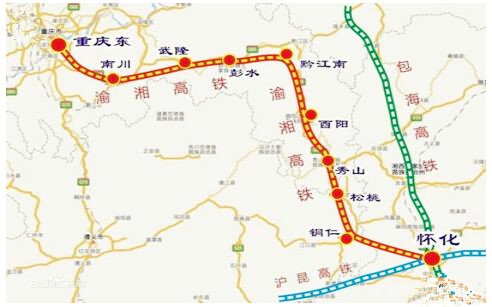 喻昆高铁最新线路图