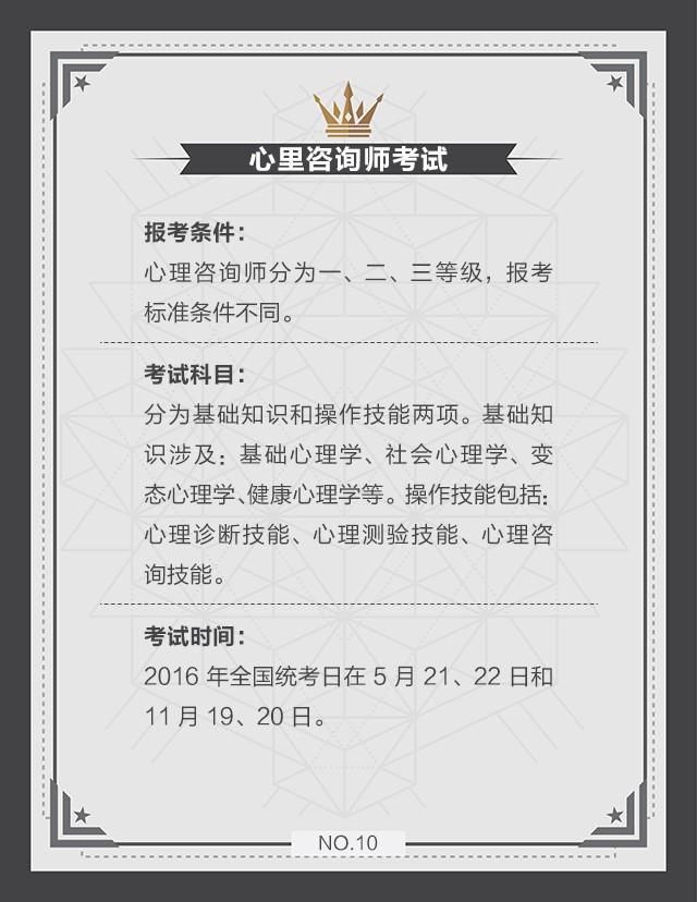 最新职业资格证书目录